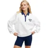 Cotton On Body Plush Graphic Polo In White Heritage Blue Resort