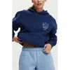 Cotton On Body Plush Premium Graphic Hoodie In Heritage Blue Heritage