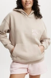Cotton On Body Plush Premium Graphic Hoodie In Sesame Marle Bhwc Wellness