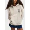 Cotton On Body Plush Premium Graphic Hoodie In Sesame Marle Heritage