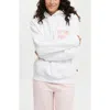Cotton On Body Plush Premium Graphic Hoodie In White Wellness Club Apricot