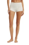 Cotton On Body Rib Lace Ruched Boyshort