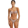 Cotton On Body Ring Front Bandeau Bikini Top