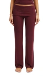 Cotton On Body Sleep Recovery Roll Waist Pant In Black
