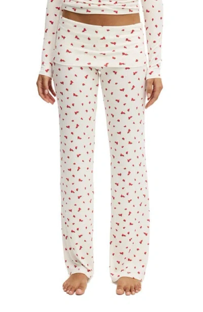 Cotton On Body Sleep Recovery Roll Waist Pant In White