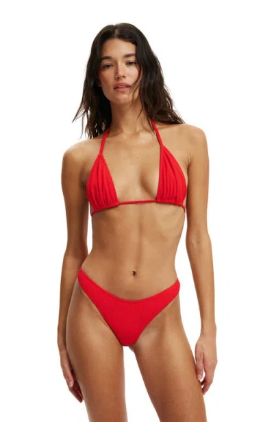Cotton On Body Slider Triangle Bikini Top