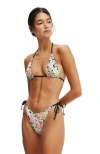 Cotton On Body Slider Triangle Bikini Top