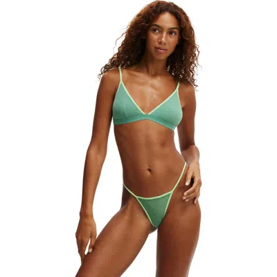 Cotton On Body Sporty Mesh Triangle Bralette