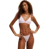 Cotton On Body Sporty Mesh Triangle Bralette In Pink