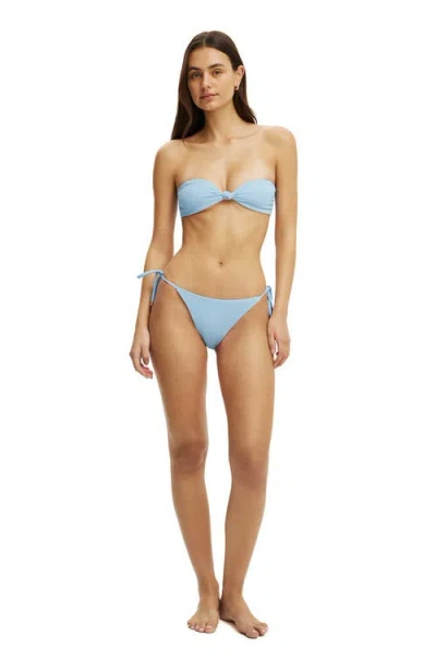 Cotton On Body String Tie Side Cheeky Bikini Bottom In Multi