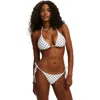 Cotton On Body String Triangle Bikini Top In White