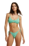 Cotton On Body Super Scoop Bikini Top In Multi