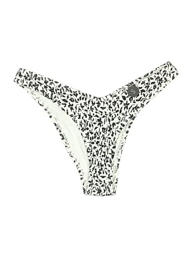 Pre-owned Cotton On Body Swimsuit Bottoms In Ivory