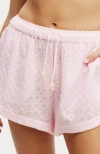 Cotton On Body The Essential Beach Short In Pale Pink Geo