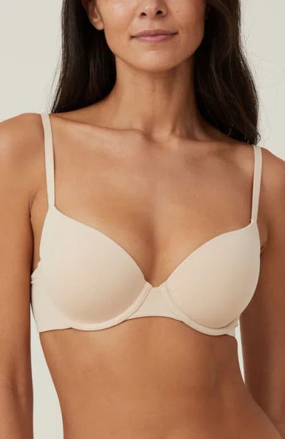 Cotton On Body Ultimate Comfort T-shirt Bra In Frappe