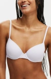 Cotton On Body Ultimate Comfort T-shirt Bra In Washed Thistle