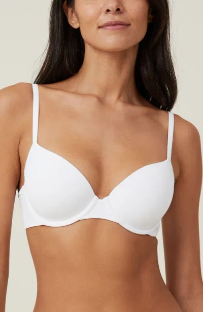 Cotton On Body Ultimate Comfort T-shirt Bra In White