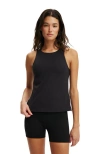 Cotton On Body Ultra Soft Open Back Tank In Black