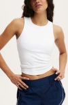 Cotton On Body Ultra Soft Racer Tank Top In White