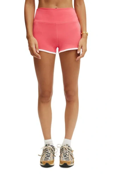 Cotton On Body Ultra Soft Retro Shortie Short In Coral Paradise
