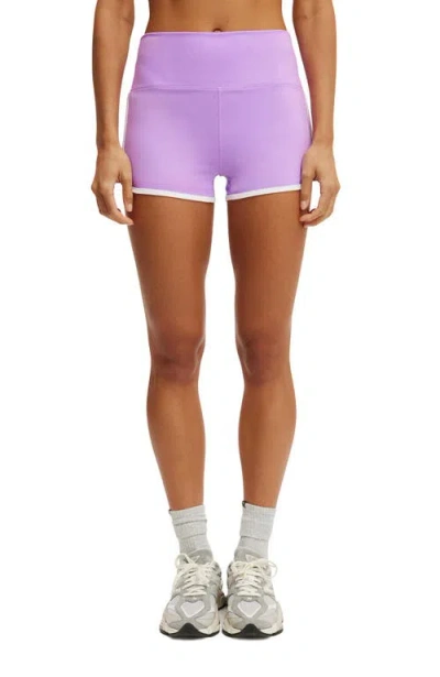 Cotton On Body Ultra Soft Retro Shortie Short In Cyber Grape