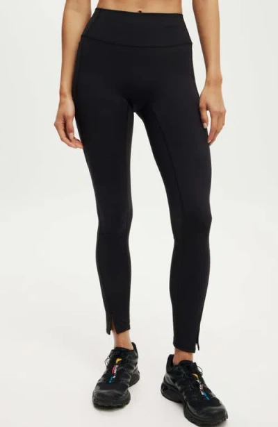 Cotton On Body Ultra Soft Side Pocket Full Length Tight In Black