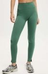 Cotton On Body Ultra Soft Side Pocket Full Length Tight In Emerald Forest