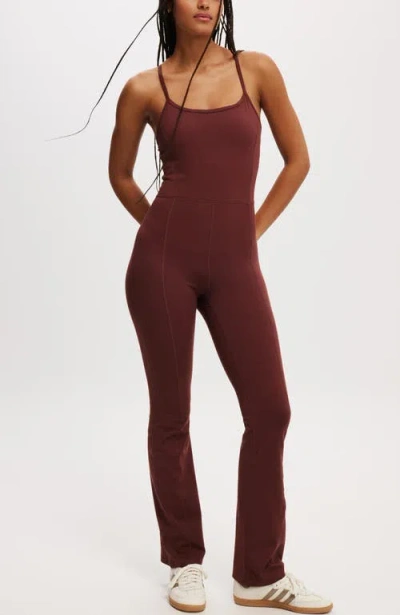 Cotton On Body Ultra Soft Straight Leg All In One In Cappuccino