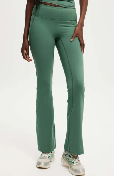 Cotton On Body Ultra Soft Studio Flare In Emerald Forest