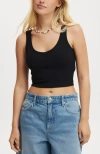 Cotton On Bondi Tank In Black