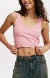 Cotton On Bondi Tank In Prairie Pink