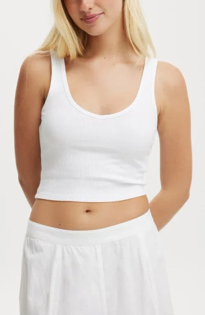 Cotton On Bondi Tank In White