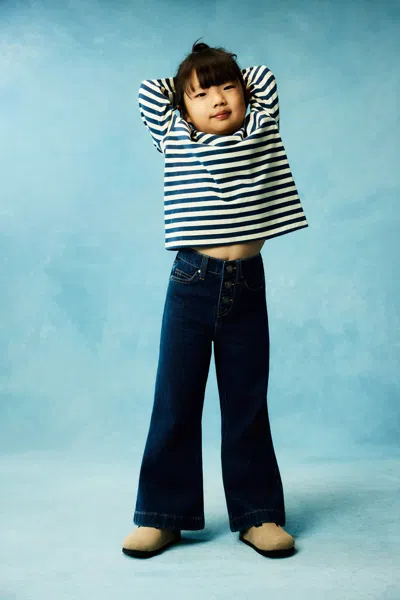 Cotton On Kids' Bootleg Denim Jean In Blue