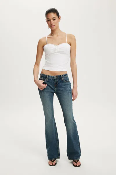 Cotton On Bow Cotton Cami In White