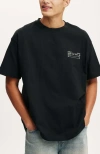 Cotton On Box Fit Easy T-shirt In Black