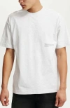 Cotton On Box Fit Easy T-shirt In White Marle Portland