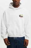 Cotton On Box Fit Graphic Hoodie In White