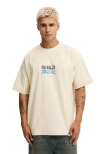 Cotton On Box Fit Graphic T-shirt In White
