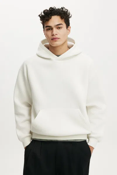 Cotton On Box Fit Hoodie In White