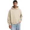 Cotton On Box Fit Hoodie In Gravel Stone