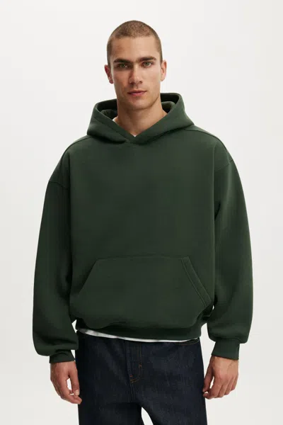 Cotton On Box Fit Hoodie In Green