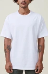 Cotton On Box Fit Plain T-shirt In White