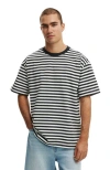 Cotton On Box Fit Plain T-shirt In Black