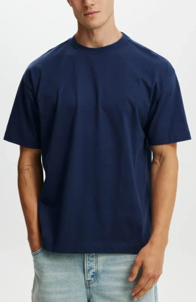 Cotton On Box Fit T-shirt In Blue