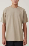 Cotton On Box Fit T-shirt In Gravel Stone