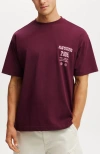 Cotton On Box Fit Text T-shirt