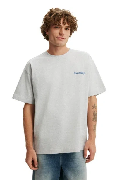 Cotton On Box Fit Text T-shirt In Transparent
