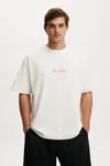 Cotton On Box Fit Text T-shirt In Multi
