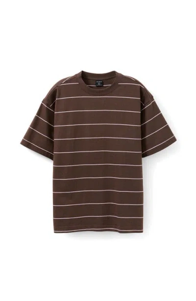 Cotton On Box Fit T-shirt In Brown