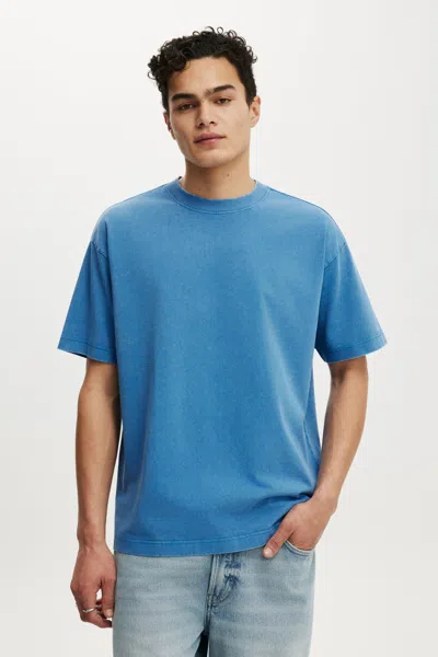 Cotton On Box Fit T-shirt In Carolina Blue Wash